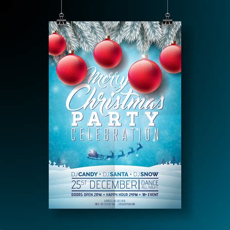 free christmas flyer background|free a5 flyer template christmas.